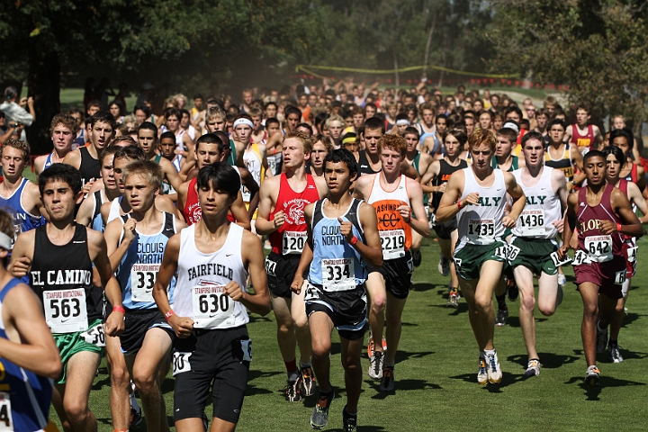 2010 SInv D2b-013.JPG - 2010 Stanford Cross Country Invitational, September 25, Stanford Golf Course, Stanford, California.